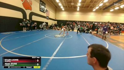 132A Round 2 - Noah Irvine, Lander Valley vs Kyler Loomis, Riverton