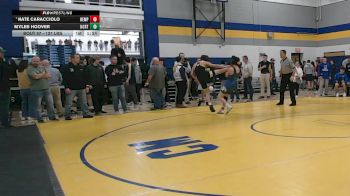 127 lbs Round Of 16 - Nate Caracciolo, Hempfield Area vs Myles Hoover, North Allegheny