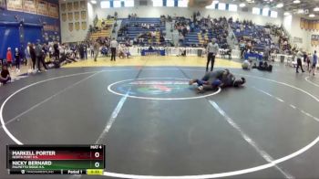 175 lbs Cons. Round 2 - Nicky Bernard, Palmetto Ridge H.S. vs MARKELL PORTER, North Port H.S.