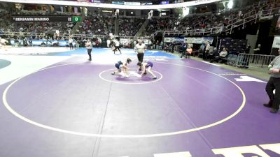 I-103 lbs Cons. Round 2 - Logan Murphy, Rush-Henrietta vs Benjamin Marino, Bay Shore