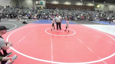 54 lbs Quarterfinal - Stihl Stephenson, Small Town WC vs Ledger Chapman, USA Gold