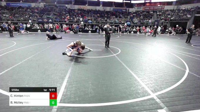 125 lbs Round Of 16 - Chase Hinton, Phenom vs Blake McVey, Purler ...