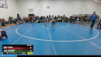 114-115 lbs Round 2 - Ben Yoder, CCA vs Kael Ramirez, Gering Junior High