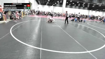101 lbs Round 5 (6 Team) - Aaron Delgado, Prime WC vs Santiago Zapata, MatLife