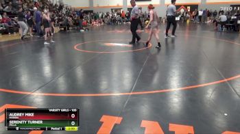 105 lbs Quarterfinal - Serenity Turner, Pella vs Audrey Mike, Marion