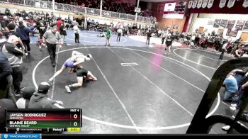 132 lbs Champ. Round 3 - Blaine Beard, Central Valley vs Jaysen Rodriguez, Hermiston