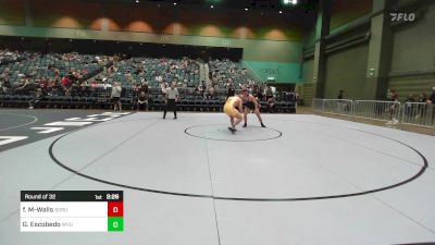 184 lbs Round Of 32 - Fabian Miranda-Walls, Southern Oregon vs Guillermo Escobedo, Wyoming