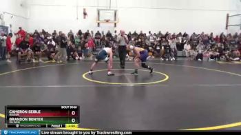 Round 2 - Cameron Seible, Hudson vs Brandon Benter, Oelwein