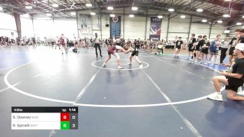 113 lbs Rr Rnd 2 - Sean Downey, Mavericks vs Ryan Spinelli, North Hunterdon Wrestling Club