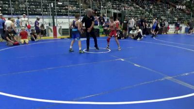 100 lbs 1st Place Match - Angelo Aguilar, Siouxland Wrestling Academy vs Tucker Brumm, Immortal Athletics Wrestling Club
