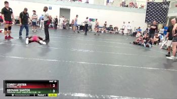 150 lbs Cons. Round 3 - Geovani Santos, Treasure Coast Wrestling Club vs Corey Lester, Gladiators