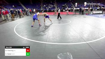 160 lbs Round Of 32 - Brayden Fleming, Salem vs Xavian Natal, Montachusett