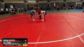 235 lbs Quarterfinal - Charlie Johnson, Park Rapids vs Phil Harris, STMA (St. Michael/Albertville)