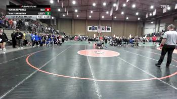 100 lbs 1st Place Match - Lilly Breeden, Liberty vs Kyrain Perez, Westmoore