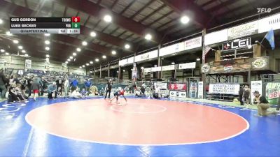 112 lbs Quarterfinal - Luke Becker, Pursuit vs Gus Gordon, Touch Of Gold Wrestling Club