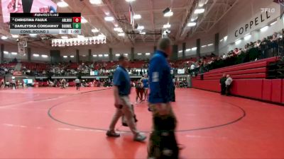 235 lbs Cons. Round 3 - Darleyska Cordaway, Fort Worth Boswell vs Christina Faulk, Arlington Houston