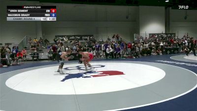 65 lbs Champ. Round 4 - Eren Sement, Steller Trained Wrestling vs Maximus Brady, Panther Wrestling Club RTC