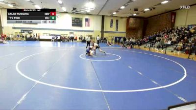 141 lbs Champ. Round 1 - Ty Fink, Wisconsin-Eau Claire vs Caleb Nobiling, Wisconsin-Stevens Point
