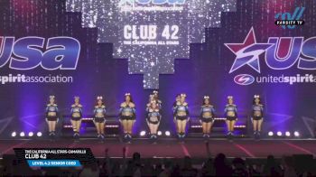 The California All Stars-Camarillo - Club 42 [2025 L4.2 Senior Coed Day 2] 2025 USA All Star Cheer Super Nationals