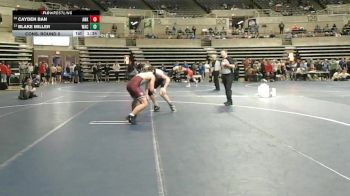 160 Championship Bracket Cons. Round 5 - Blake Miller, Waconia vs Cayden Ban, Anoka