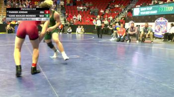 2A-215 lbs Cons. Round 3 - Parker Jordan, Oskaloosa vs Kane Mahler-Moreno, Woodward-Granger