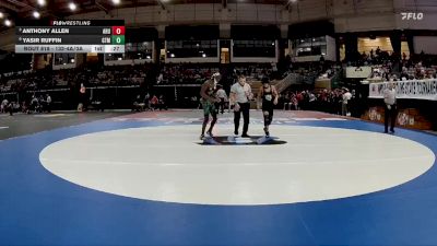 132-4A/3A Cons. Round 3 - Yasir Ruffin, Great Mills vs Anthony Allen, Arundel