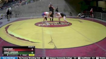 170 lbs Round 6 - Kami Hart, Linfield University vs Hailey Ahsmuhs, Southwestern Oregon CC