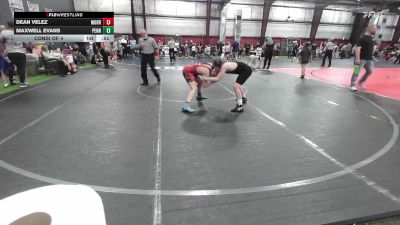 Consi Of 4 - Dean Velez, Morris Plains vs Maxwell Evans, Pennsburg