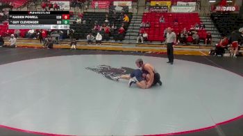 125 lbs 3rd Place Match - Kaiden Powell, University Of Central Missouri vs Guy Clevenger, Central Oklahoma