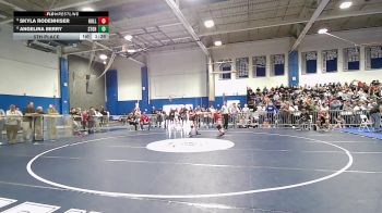 120 lbs 5th Place - Skyla Rodenhiser, Holliston vs Angelina Berry, Stoughton