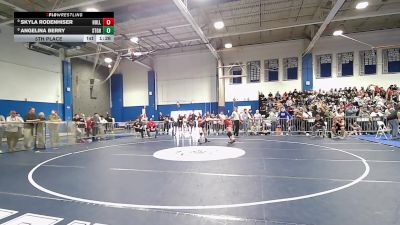 120 lbs 5th Place - Skyla Rodenhiser, Holliston vs Angelina Berry, Stoughton