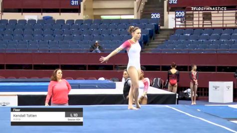 Kendall Totten - Floor, Arena - 2020 Metroplex Challenge
