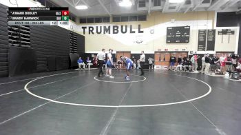 285 lbs Round Of 16 - A'Marii Dudley, Glastonbury vs Brady Harwick, Darien