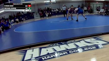 149 lbs Round 1 (8 Team) - Kyron Zoet, Muskegon Community College vs Michael Hodge, Harper College