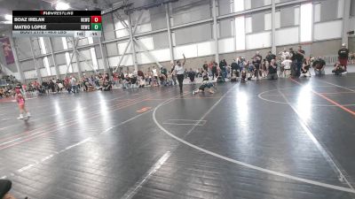 46.6 lbs Champ. Round 3 - Boaz Irelan, No Limits Wrestling Club vs Mateo Lopez, Damaged Ear Wrestling Club