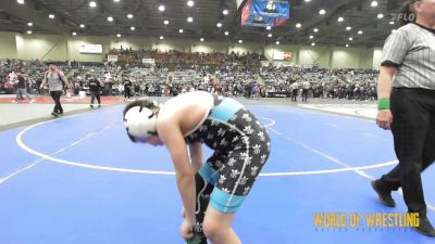 90 lbs Round Of 32 - Bentley Maddox, Broken Arrow Wrestling Club vs Giovanni Romero, Salem Elite Mat Club