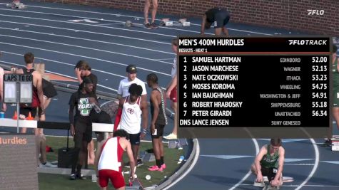 Men's 400m Hurdles, Finals 2