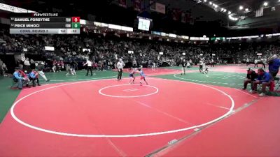 55 lbs Cons. Round 3 - Samuel Forsythe, FSWA vs Price Mihoci, FOWCA