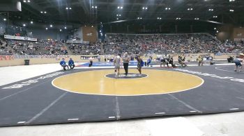 132 lbs Champ. Round 1 - Noah Foley, LaRue County vs Jordynn Davis, Paducah Tilghman