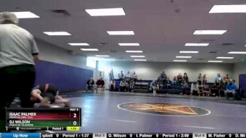 160 lbs Champ. Round 1 - Dj Wilson, Paducah Tilghman vs Isaac Palmer, Memphis Univ. Sch.
