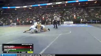 3rd Place Match - Tristian White, Arapahoe vs Justin Knoll, Shelby-Rising City