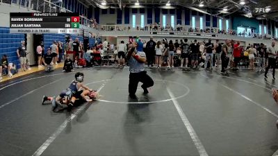 52 lbs Round 2 (6 Team) - Julian Santana, Slate WA vs Raven Borsman, BHWC | Dirt Divers