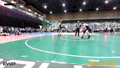 195 lbs Quarterfinal - Xander Birakos, Oakdale vs Jackson Naven, Elite Force Wrestling Club