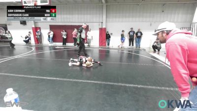 49 lbs Consolation - Ash Cermak, Perry Wrestling Academy vs Odysseus Cain, Morrison Takedown Club