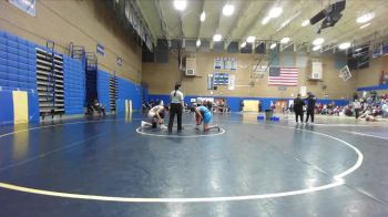 145lbs Cons. Round 5 - Eva Reeves, Cleveland (Girls) vs Bree Burt, Hanford (Girls)