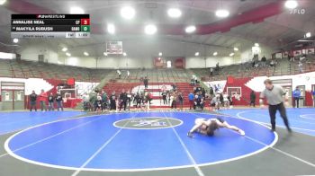 120 lbs 3rd Place Match - Makyila Rubush, Kokomo vs Annalise Neal, Crown Point