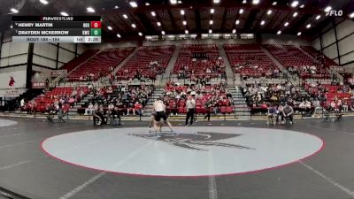 184 lbs Cons. Round 2 - Drayden McKerrow, Kentucky Wesleyan vs Henry Martin, Ouachita Baptist