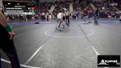 165 lbs 1st Place Match - Abraham Starnes, WTC vs Kristopher Monroe, Jr. Panther