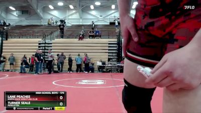 175 lbs Cons. Round 7 - Turner Seale, Pendleton vs Lane Peachee, North Knox Wrestling Club