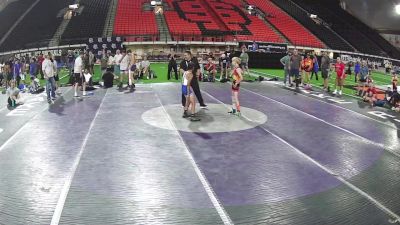 81 lbs Lucas Wood, Montana 14U Boys vs Aisea Tabakece, Idaho 14U Boys